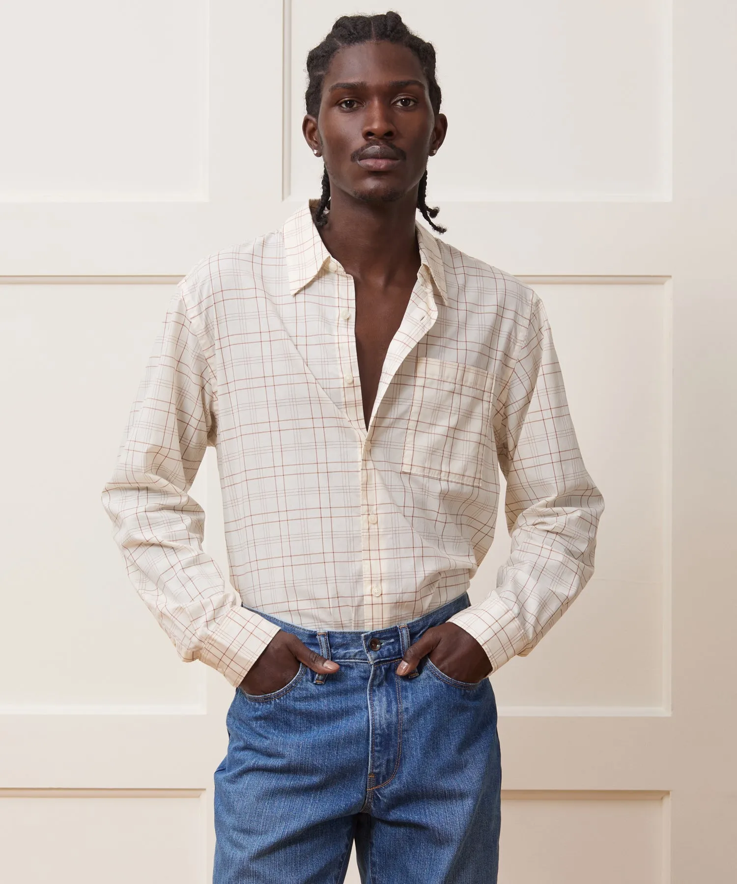 Poplin Big Shirt sold by Todd Snyder product image thumbnail 2