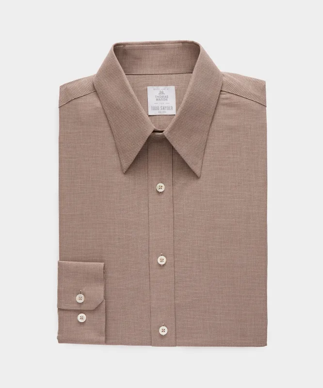 Lightweight Flannel Long Point Collar Dress Shirt sold by Todd Snyder