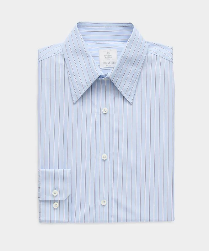 Poplin Long Point Collar Dress Shirt sold by Todd Snyder