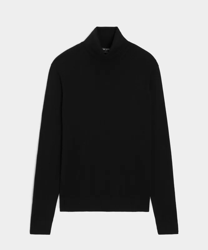 Silk-Cashmere Turtleneck Sweater sold by Todd Snyder