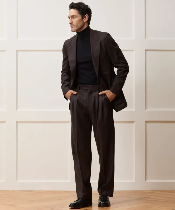 Relaxed Italian Flannel Madison Suit sold by Todd Snyder