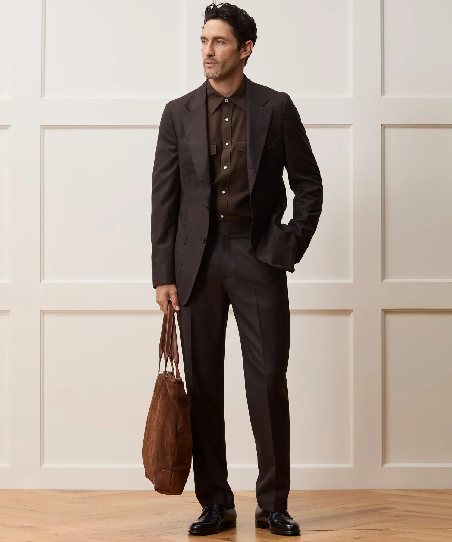 Italian Flannel Madison Suit sold by Todd Snyder