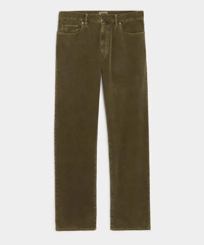 Straight 5-Pocket Corduroy Pant sold by Todd Snyder