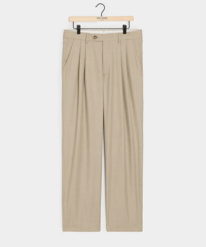 Italian Flannel Wythe Trouser sold by Todd Snyder