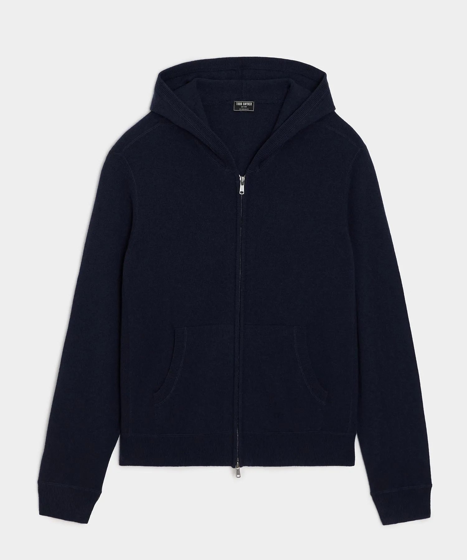Cashmere Full-Zip Hoodie sold by Todd Snyder