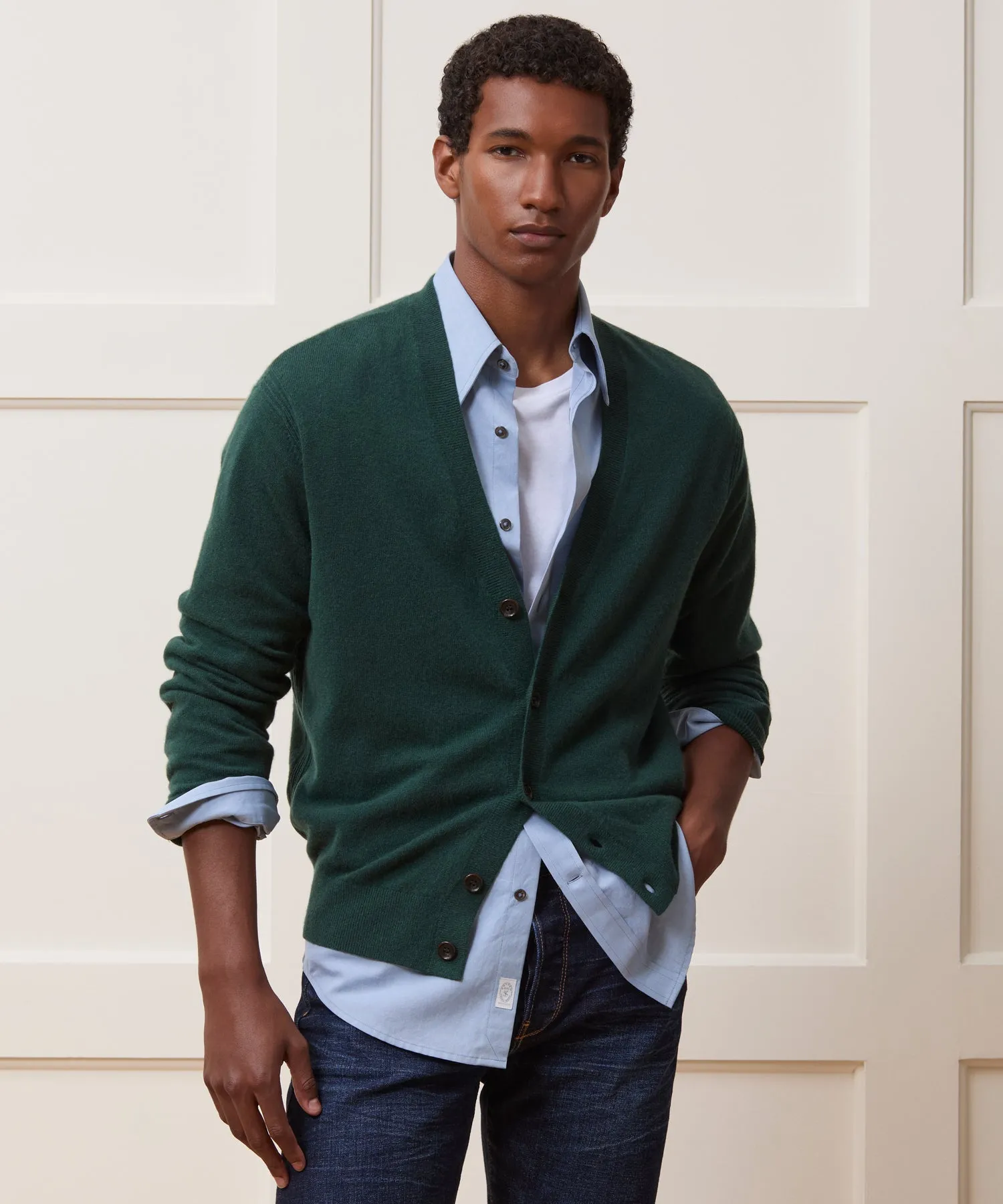 Cashmere Cardigan sold by Todd Snyder product image thumbnail 2