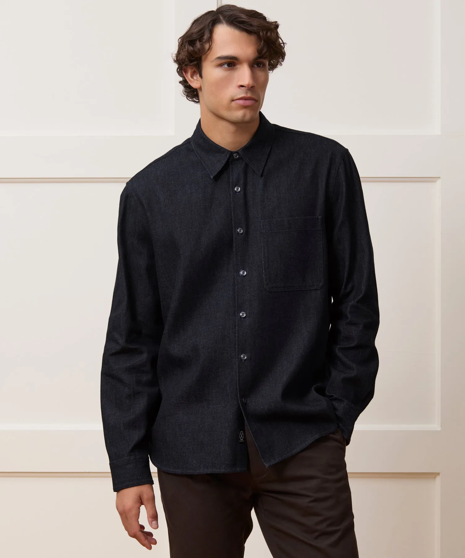 Denim Big Shirt sold by Todd Snyder product image thumbnail 2