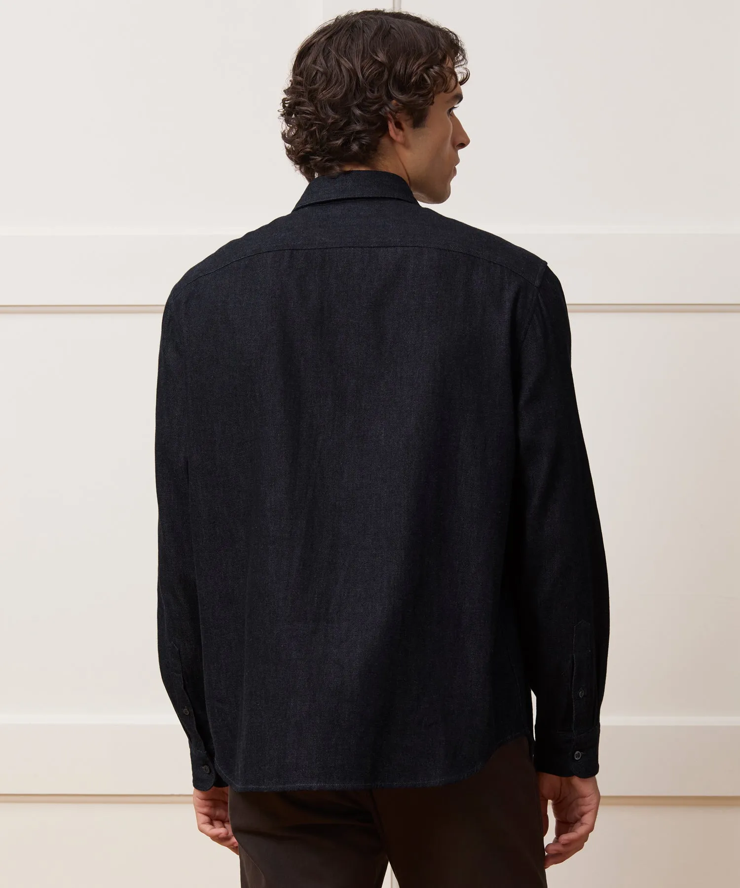 Denim Big Shirt sold by Todd Snyder product image thumbnail 4