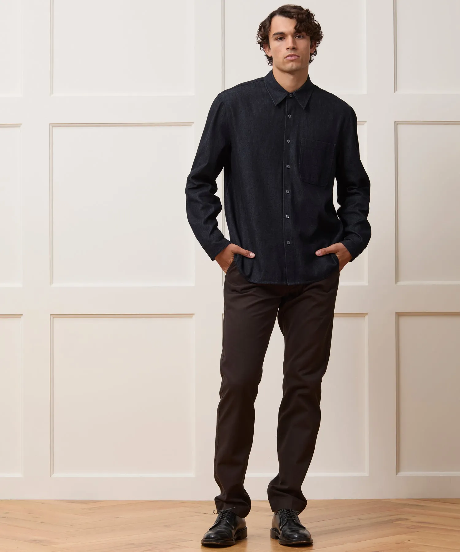 Denim Big Shirt sold by Todd Snyder product image thumbnail 5