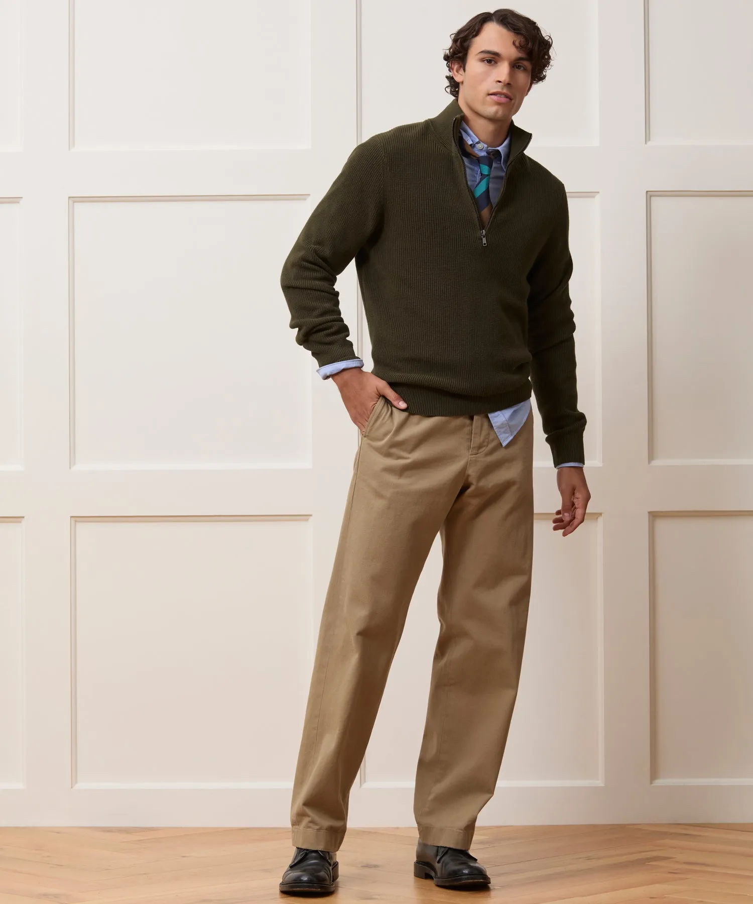 Beechwood Quarter-Zip Sweater sold by Todd Snyder product image thumbnail 3