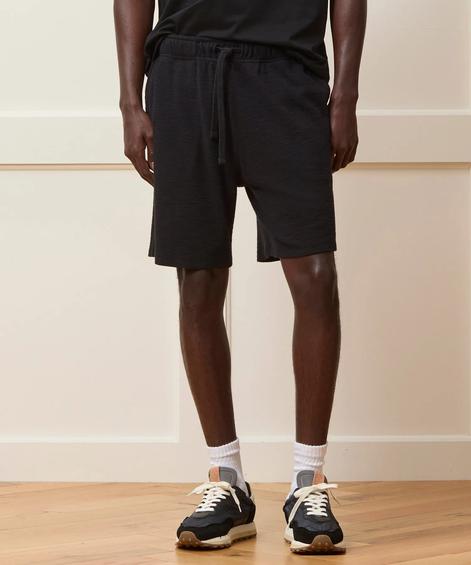 7" Lightweight Mini Waffle Short sold by Todd Snyder product image thumbnail 2