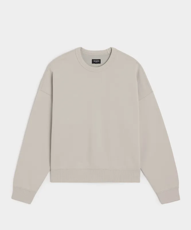 Relaxed Portuguese Terry Crewneck sold by Todd Snyder