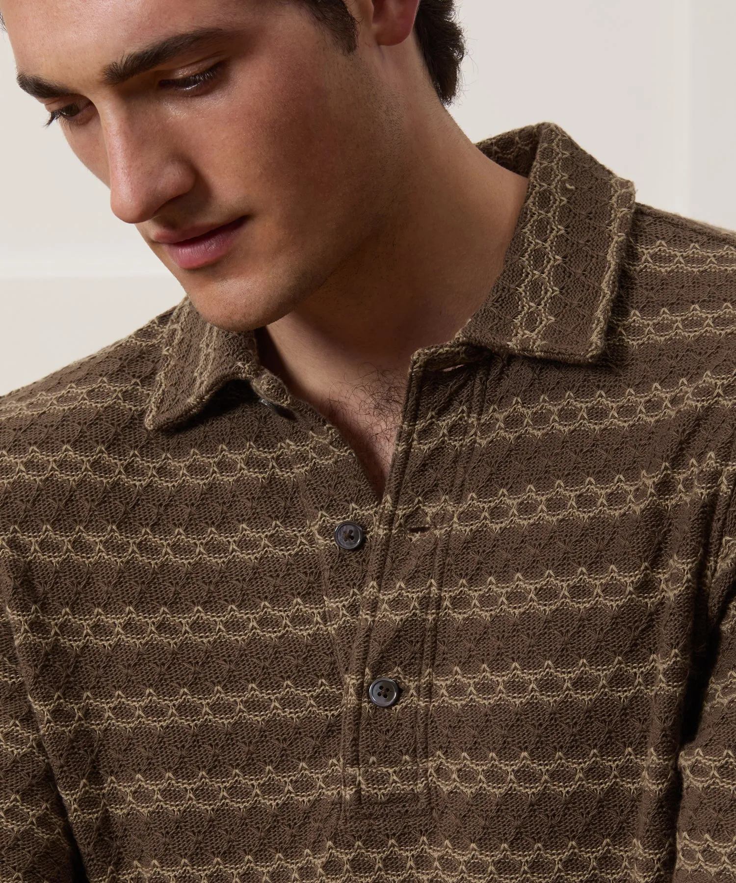 Relaxed Cotton Polo sold by Todd Snyder product image thumbnail 4