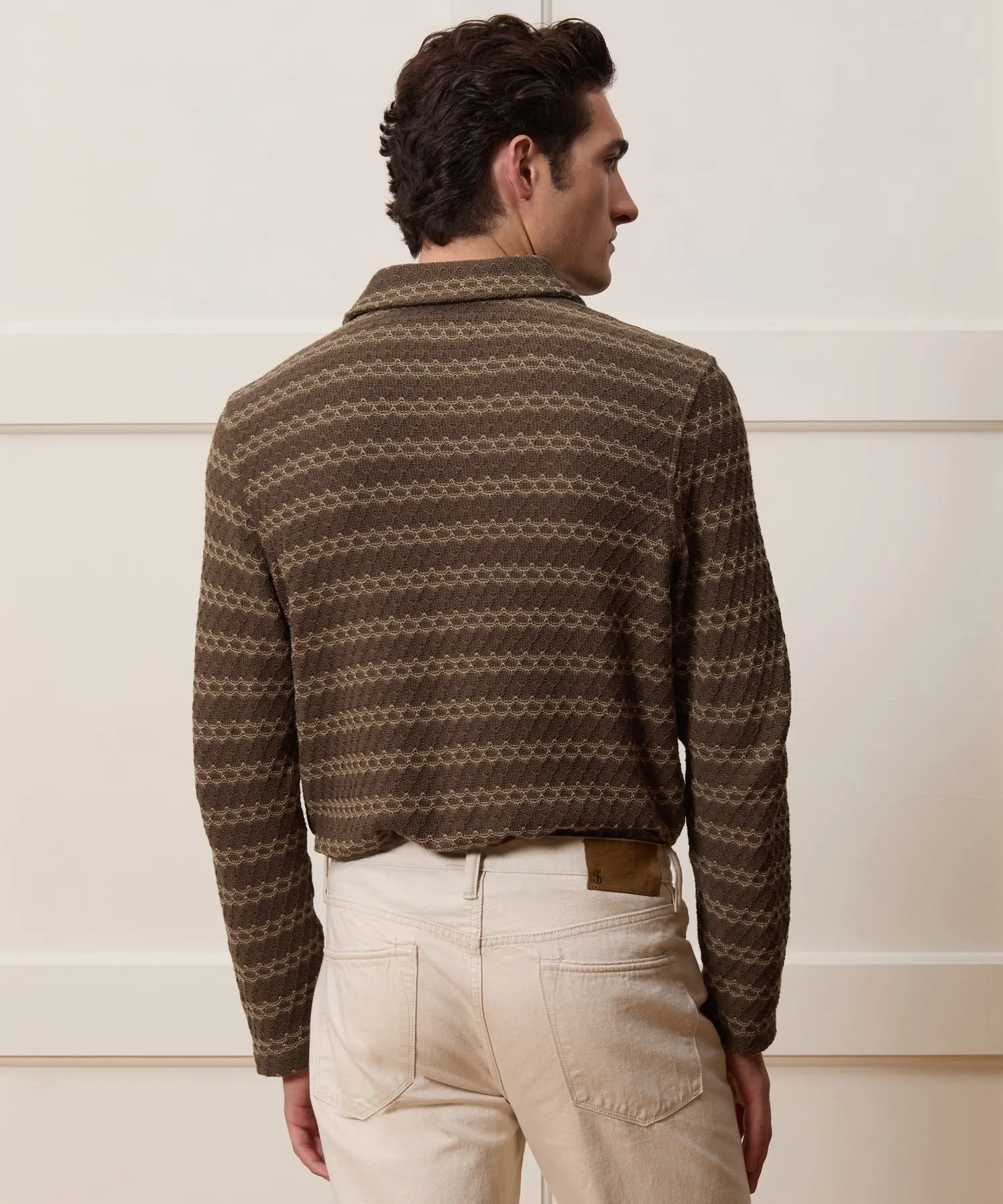 Relaxed Cotton Polo sold by Todd Snyder product image thumbnail 5