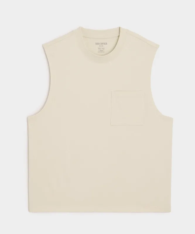 Relaxed Portuguese Jersey Muscle Tank sold by Todd Snyder