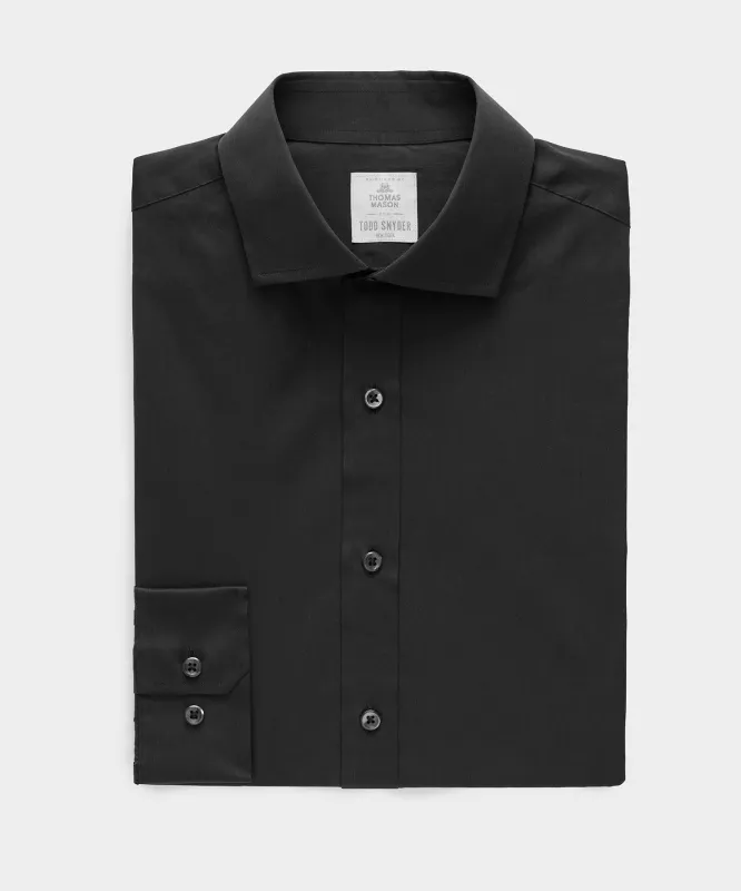 Slim Cotton-Silk Spread Collar Dress Shirt sold by Todd Snyder