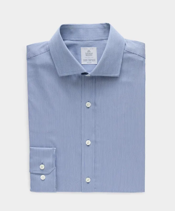 Slim Cotton-Silk Spread Collar Dress Shirt sold by Todd Snyder