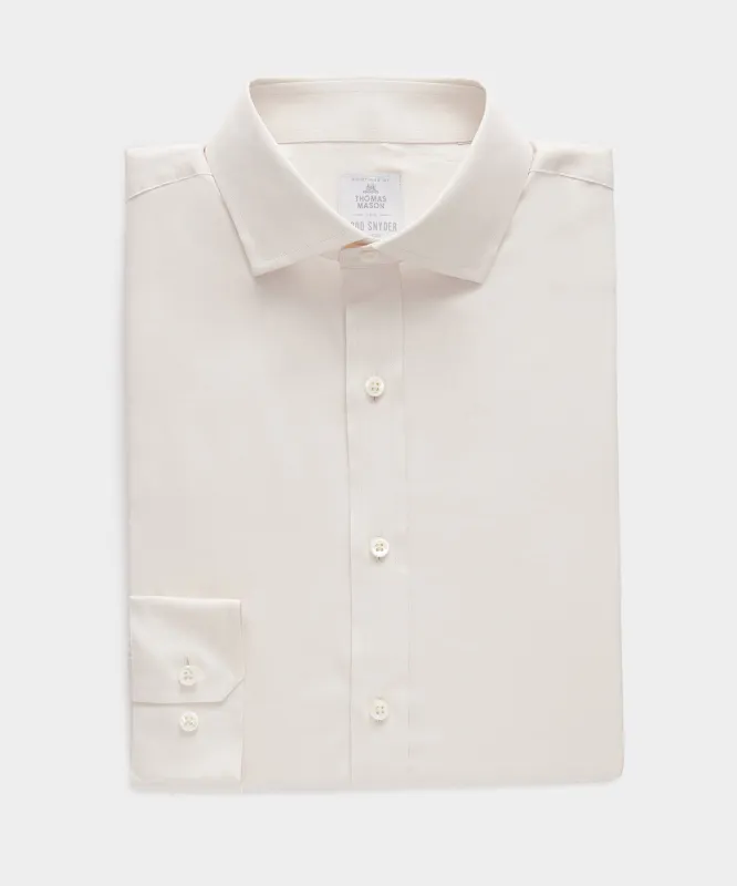 Slim Cotton-Silk Spread Collar Dress Shirt sold by Todd Snyder