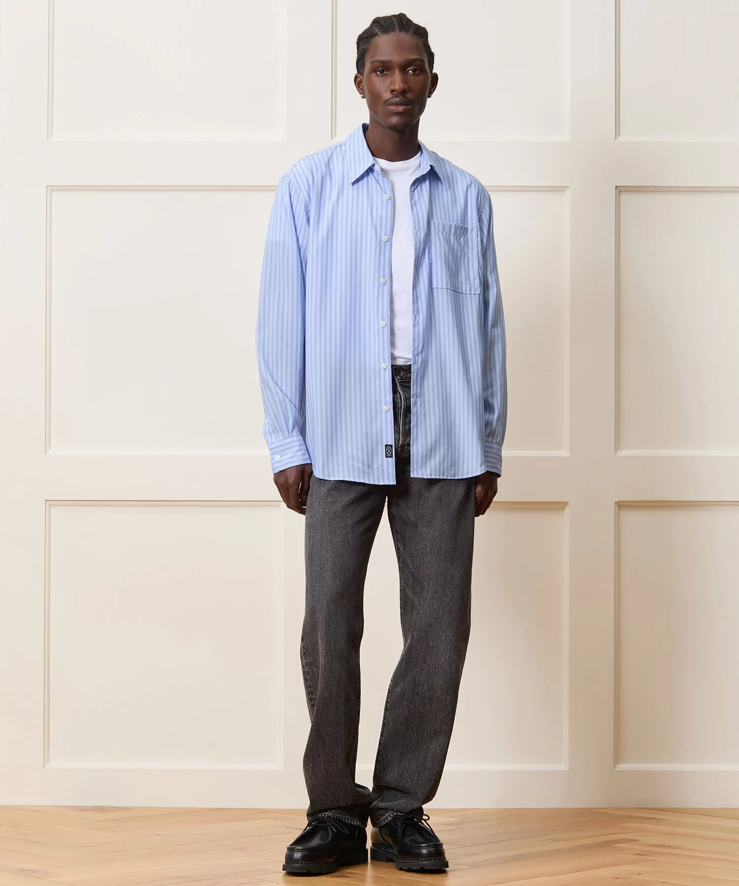 Rayon Big Shirt sold by Todd Snyder product image thumbnail 3