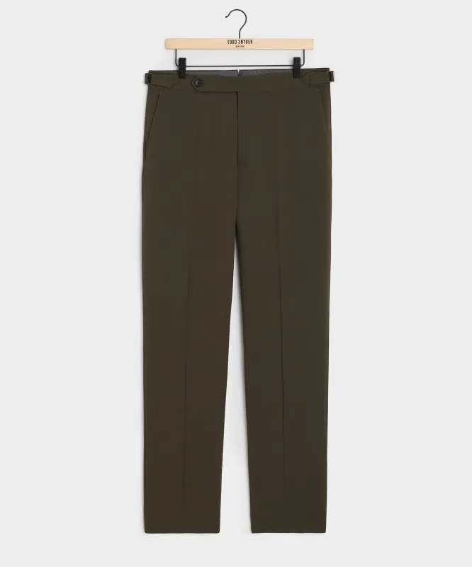 Italian Gabardine Side Tab Trouser sold by Todd Snyder
