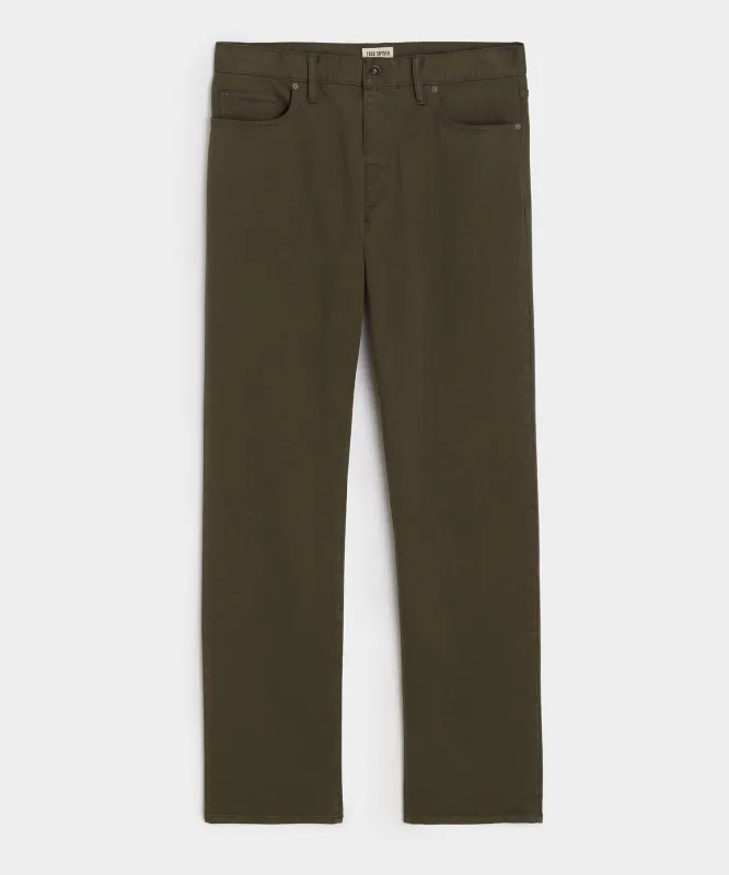 Straight Fit 5-Pocket Chino sold by Todd Snyder
