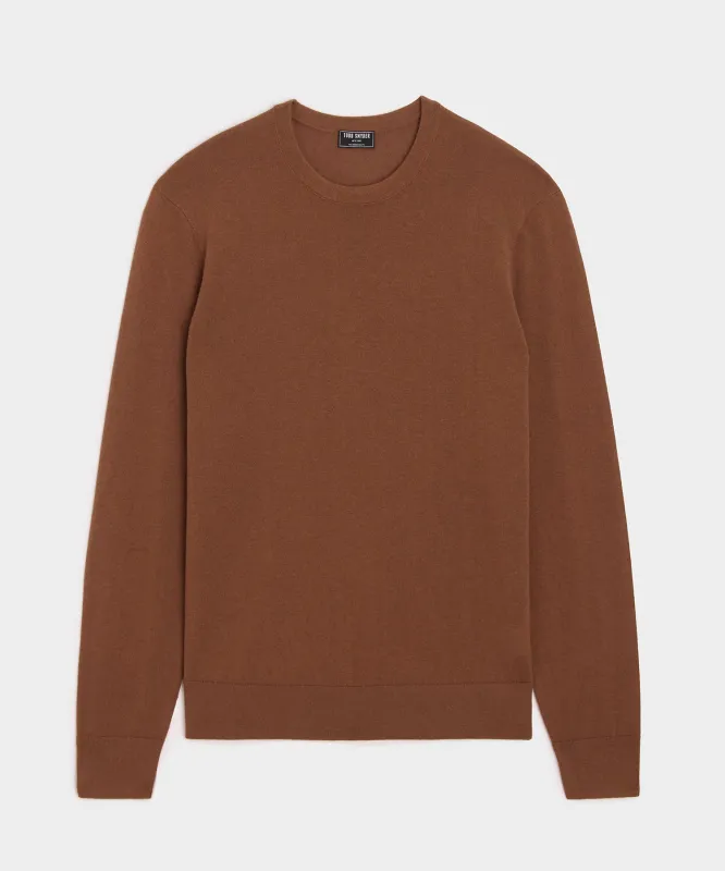 Silk-Cashmere Crewneck Sweater sold by Todd Snyder