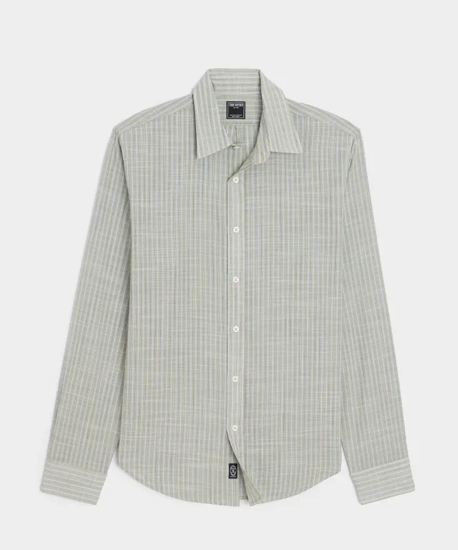 Slim Summerweight Point Collar Shirt sold by Todd Snyder