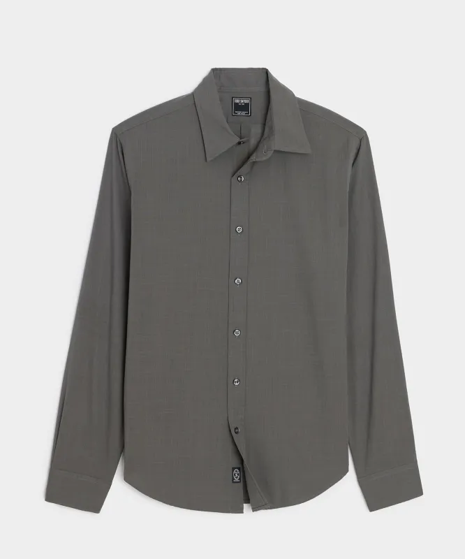 Slim Summerweight Point Collar Shirt made by Todd Snyder
