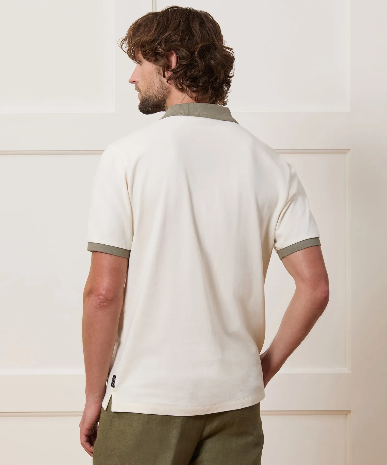 Cotton Pique Polo sold by Todd Snyder product image thumbnail 4