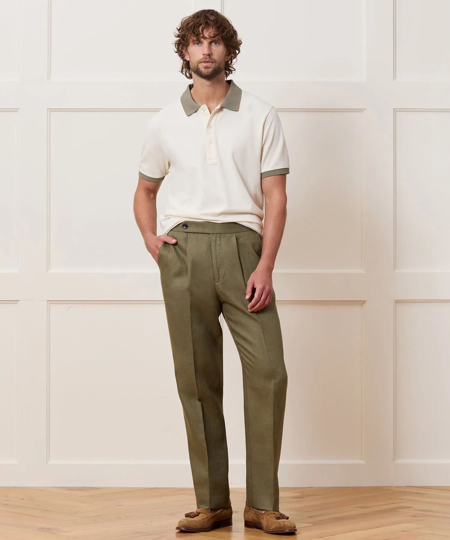 Cotton Pique Polo sold by Todd Snyder product image thumbnail 2