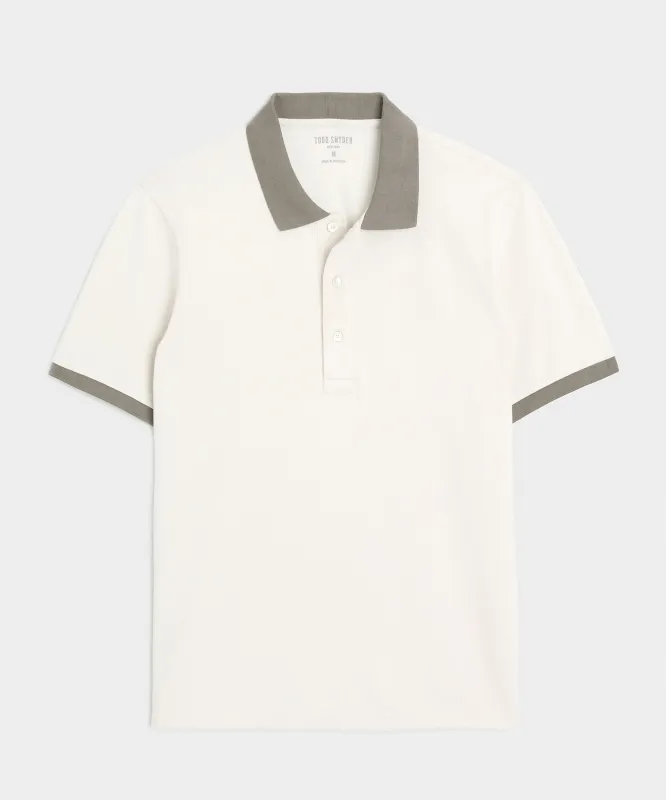 Cotton Pique Polo sold by Todd Snyder