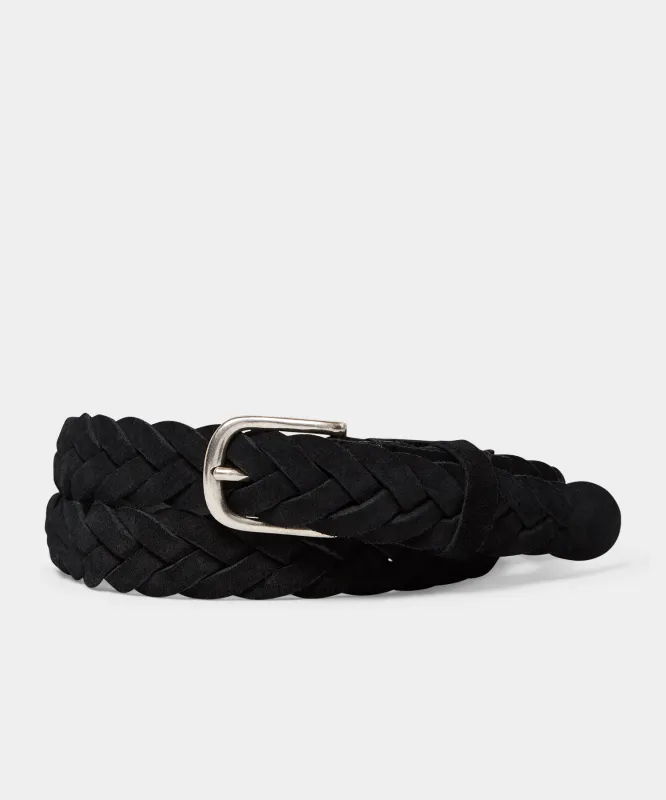 Italian Suede Braided Belt sold by Todd Snyder