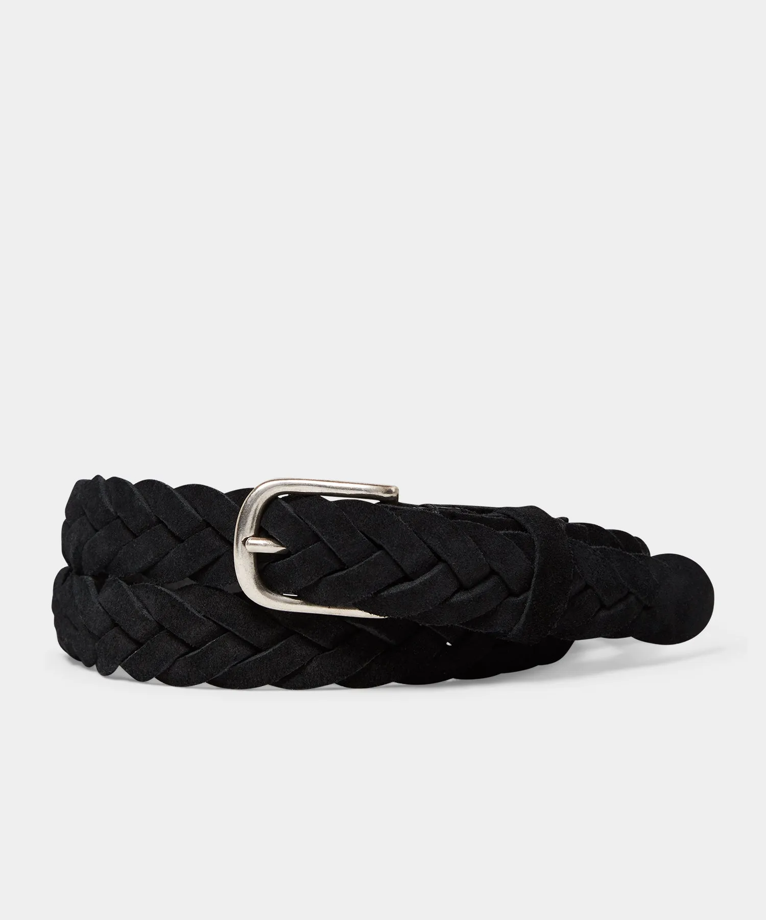 Italian Suede Braided Belt sold by Todd Snyder
