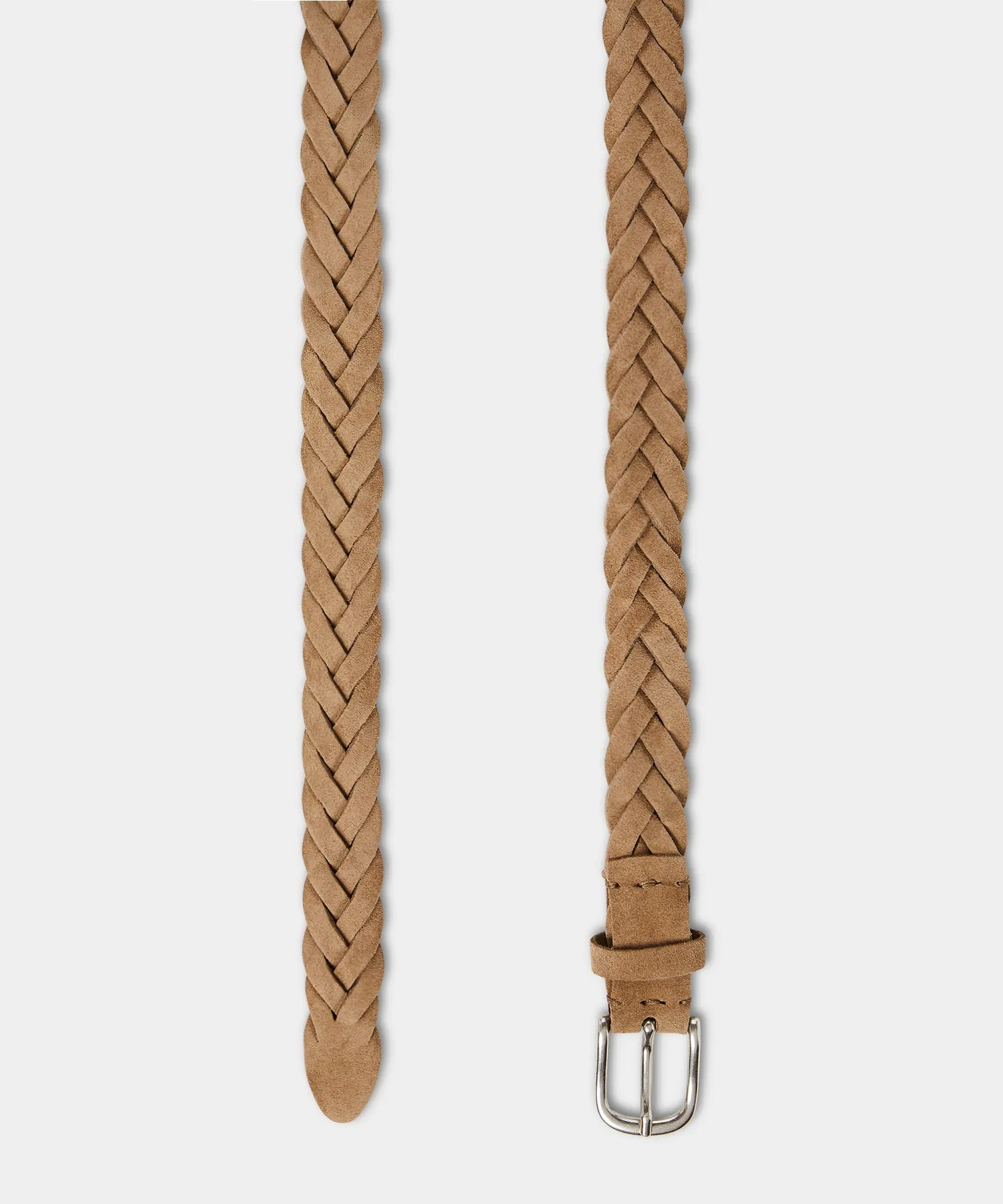 Italian Suede Braided Belt sold by Todd Snyder product image thumbnail 2