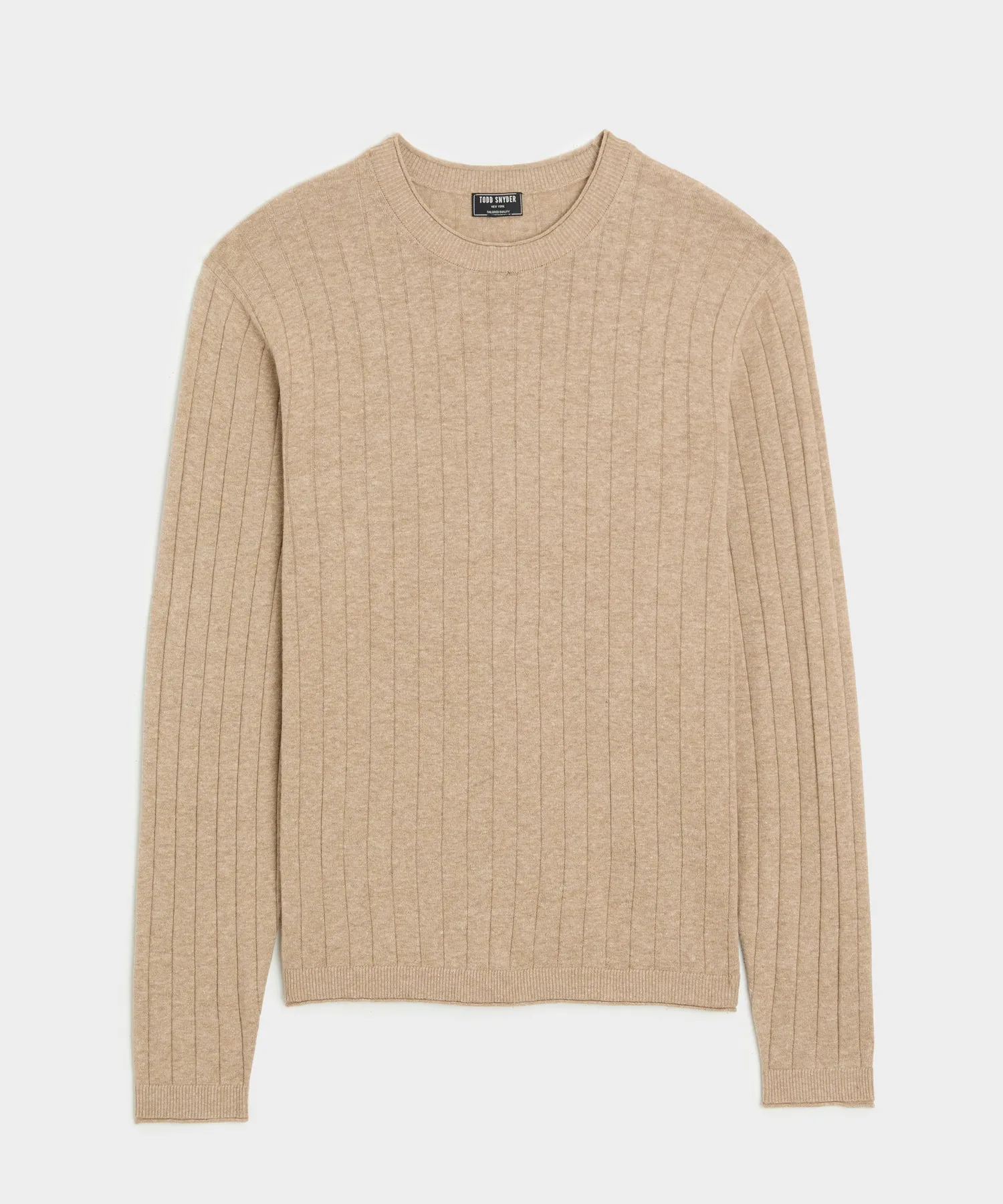 Lightweight Linen-Cotton Crewneck Sweater sold by Todd Snyder