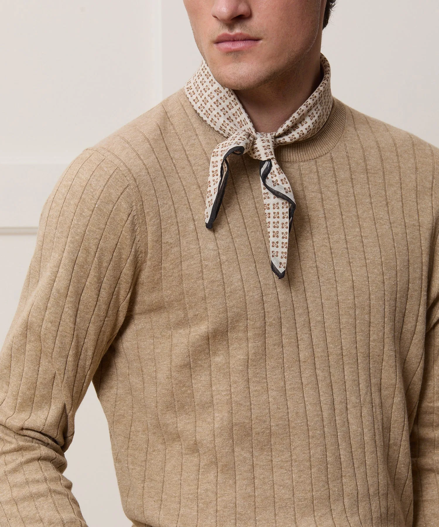 Lightweight Linen-Cotton Crewneck Sweater sold by Todd Snyder product image thumbnail 4
