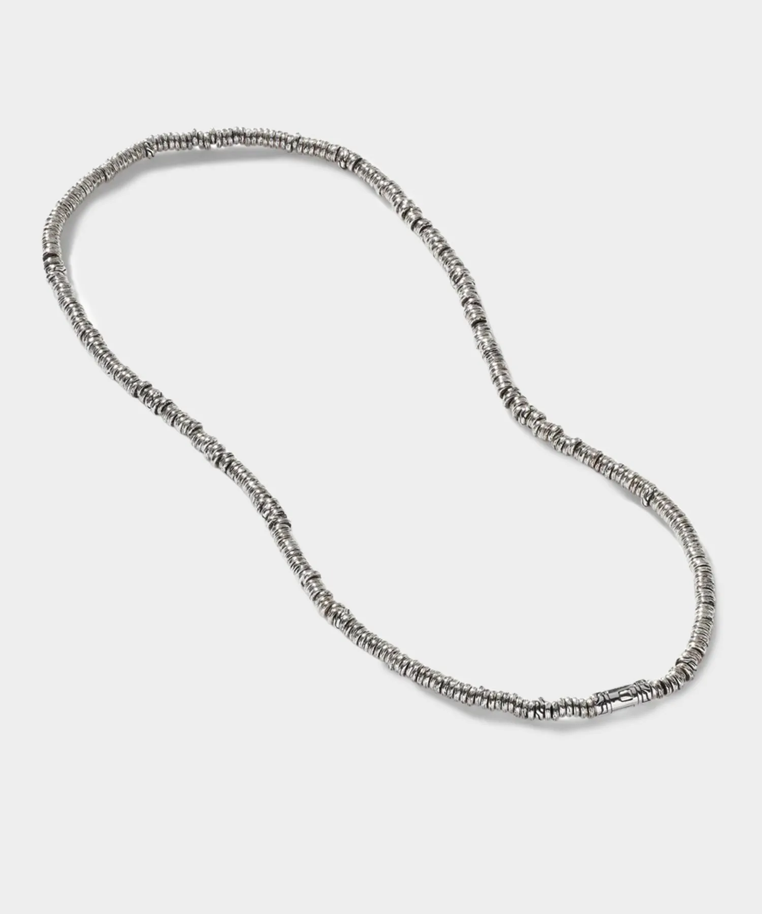 John Hardy Sterling Silver Heishi Necklace sold by Todd Snyder