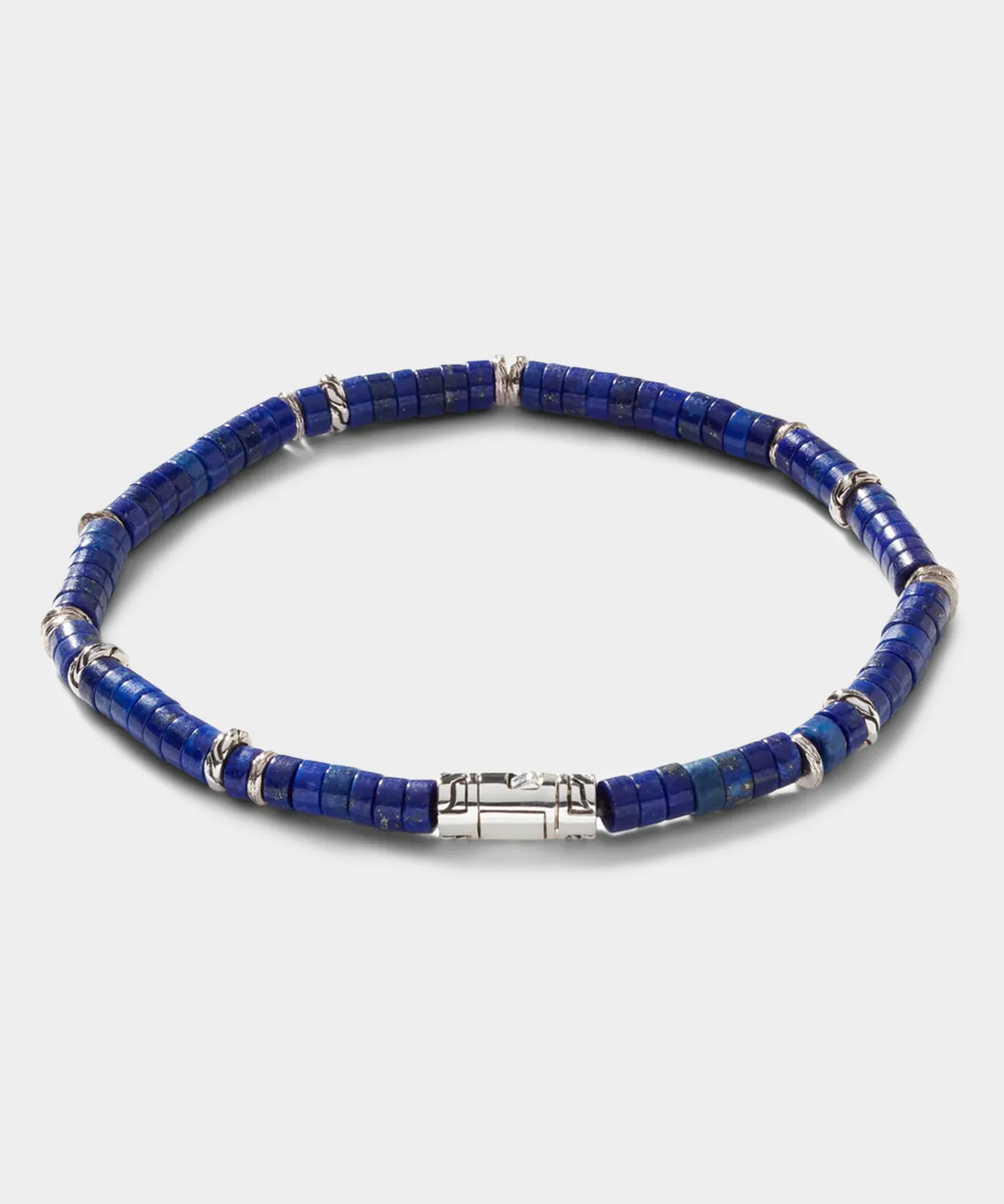 John Hardy Lapus Lazuli Heishi Bracelet sold by Todd Snyder