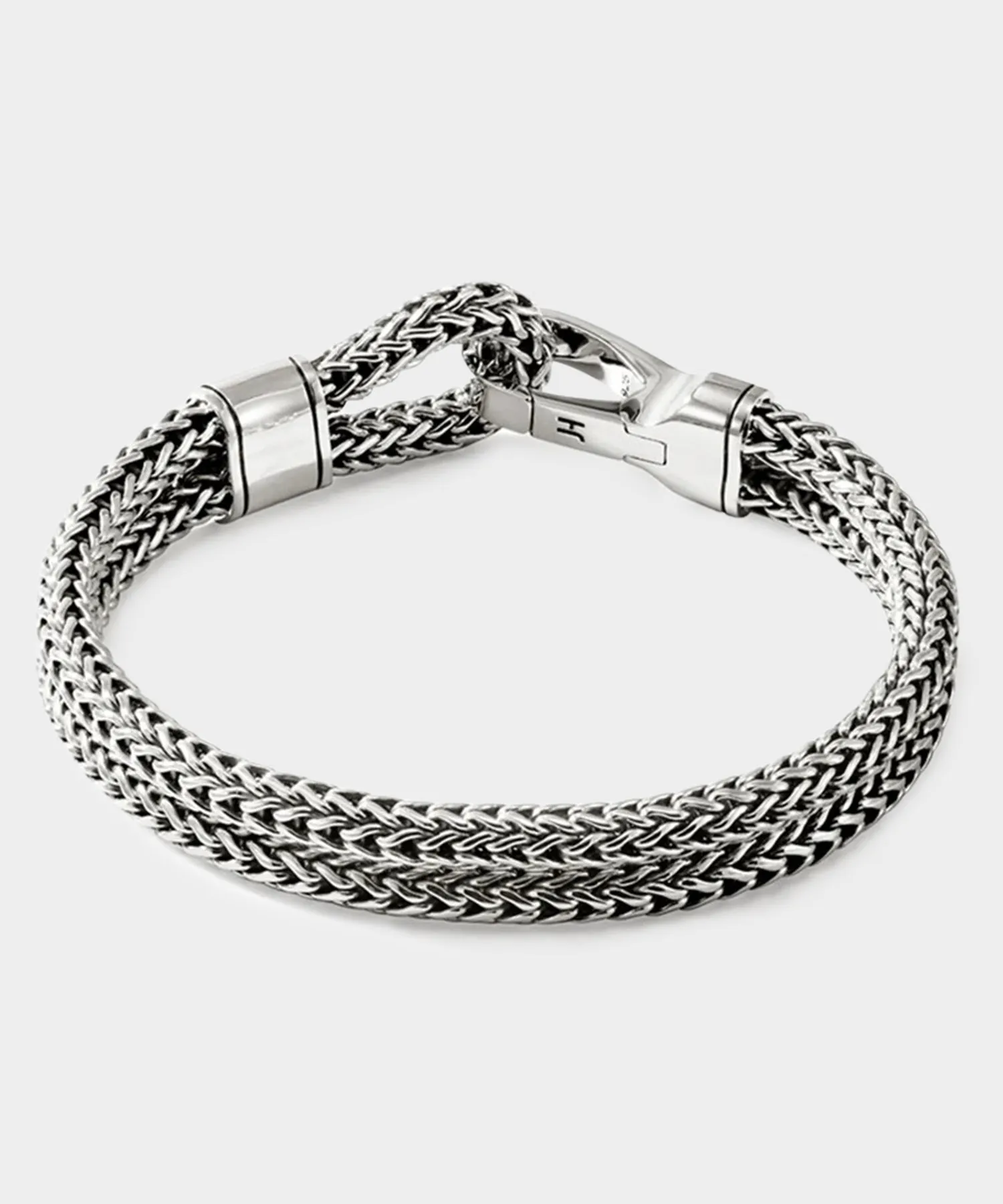 John Hardy Sterling Silver Double Row Bracelet sold by Todd Snyder product image thumbnail 4