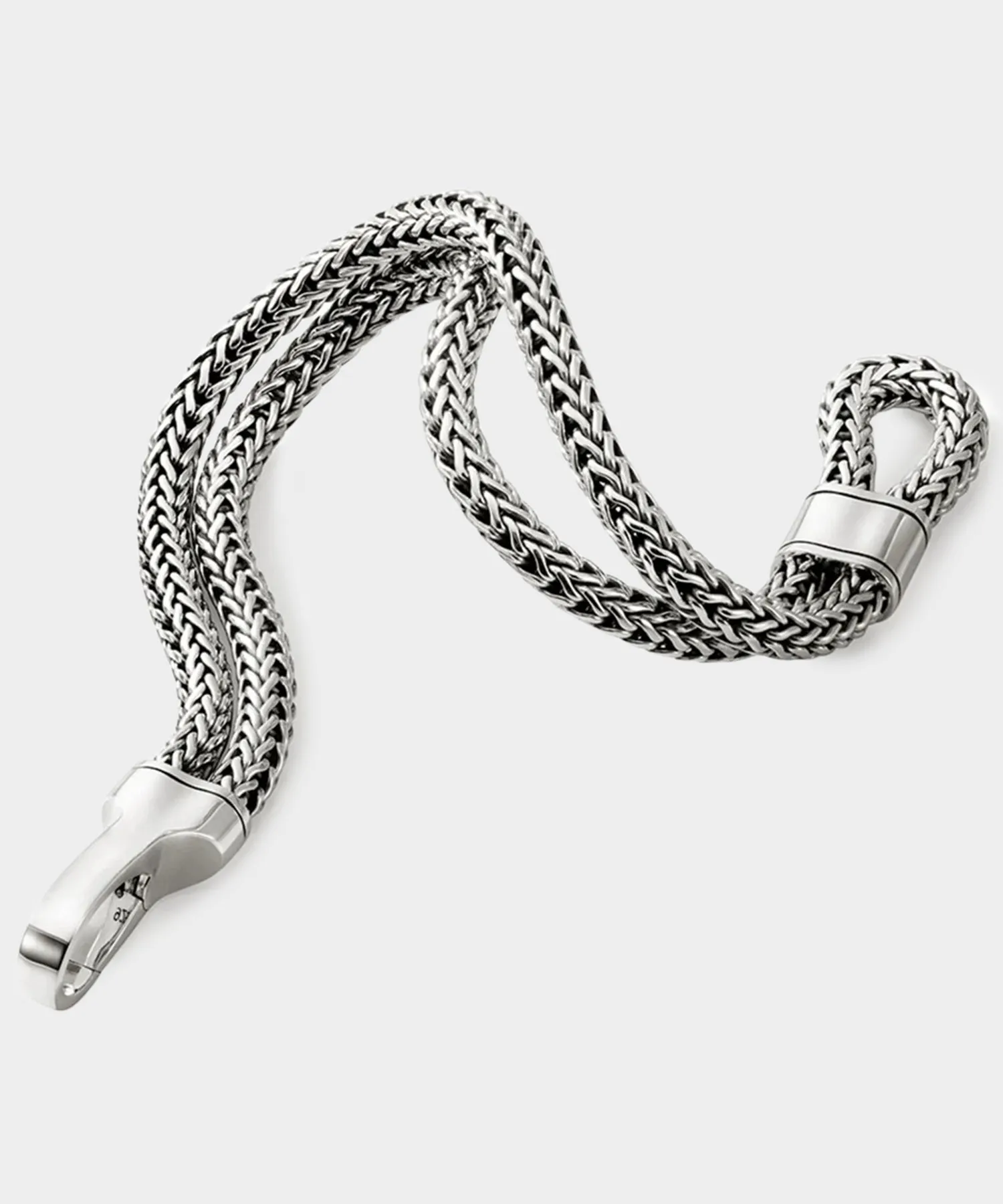 John Hardy Sterling Silver Double Row Bracelet sold by Todd Snyder product image thumbnail 3