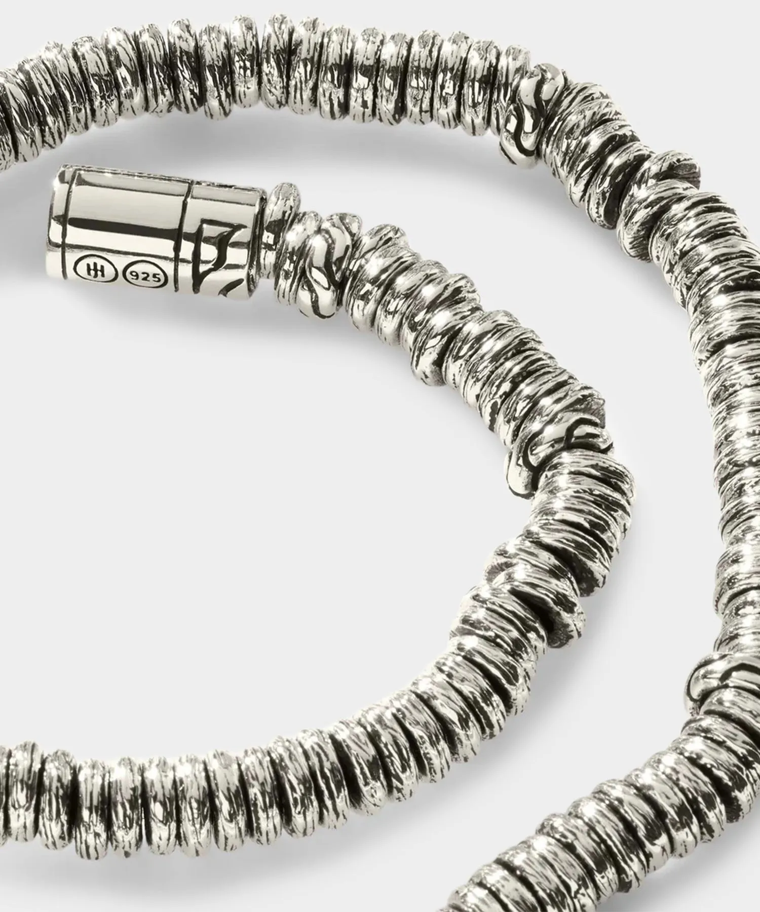 John Hardy Sterling Silver Heishi Bracelet sold by Todd Snyder product image thumbnail 2