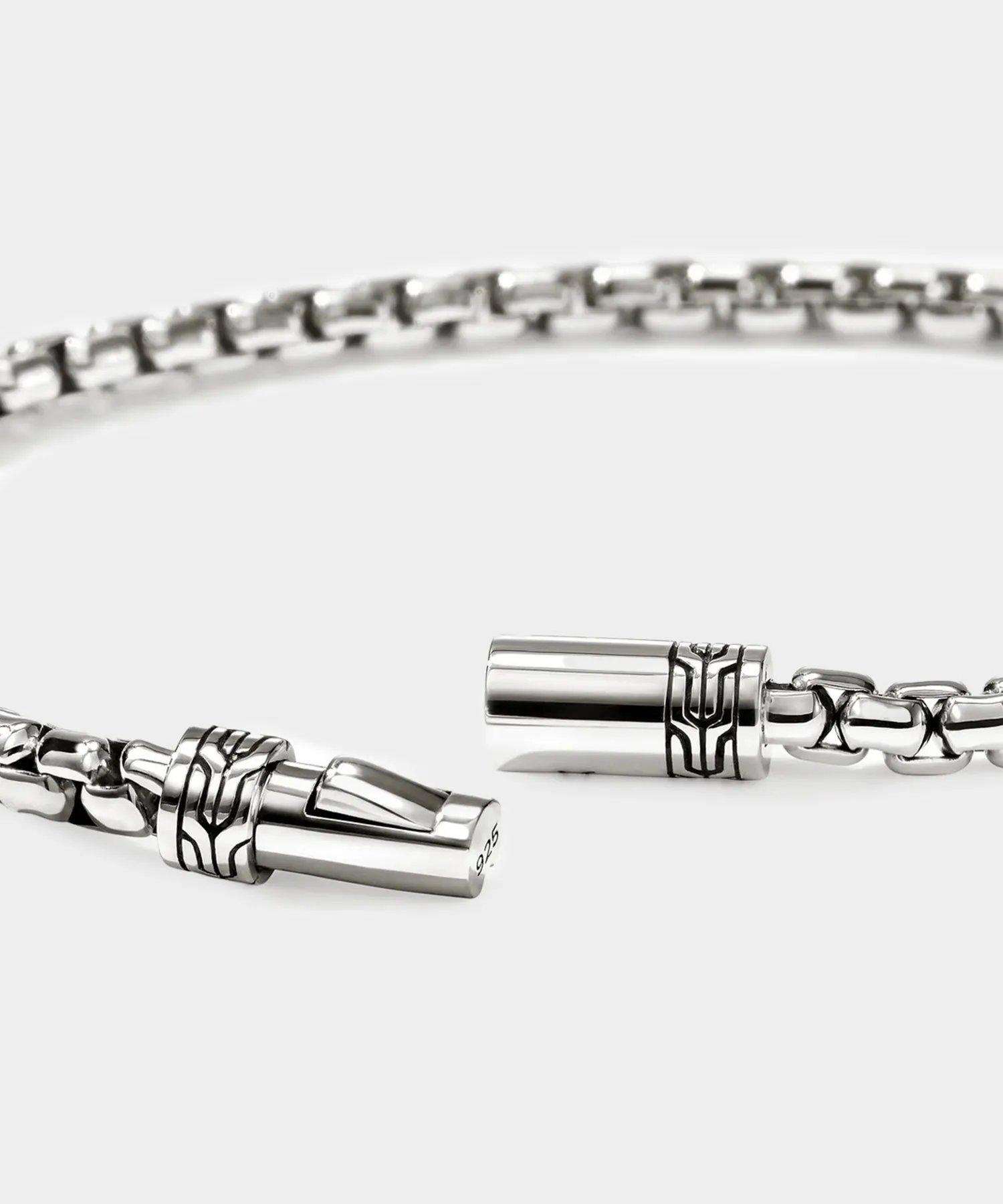 John Hardy Sterling Silver Box Chain Bracelet sold by Todd Snyder product image thumbnail 2