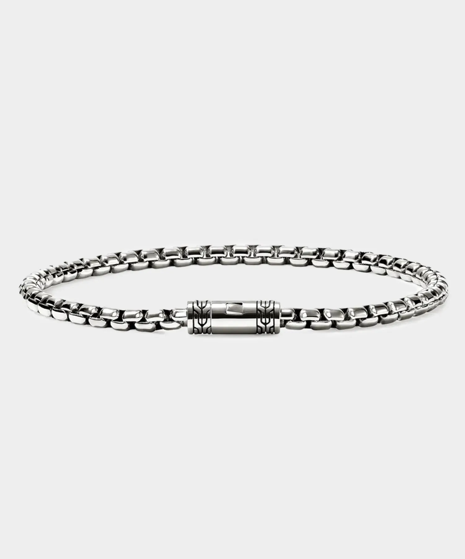 John Hardy Sterling Silver Box Chain Bracelet sold by Todd Snyder
