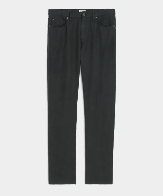 Straight Fit 5-Pocket Linen Pant sold by Todd Snyder