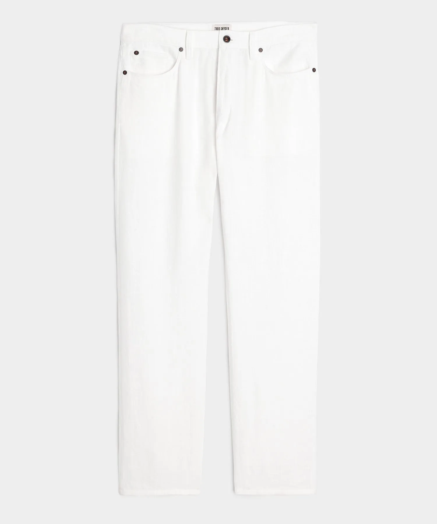 Straight Fit 5-Pocket Linen Pant sold by Todd Snyder