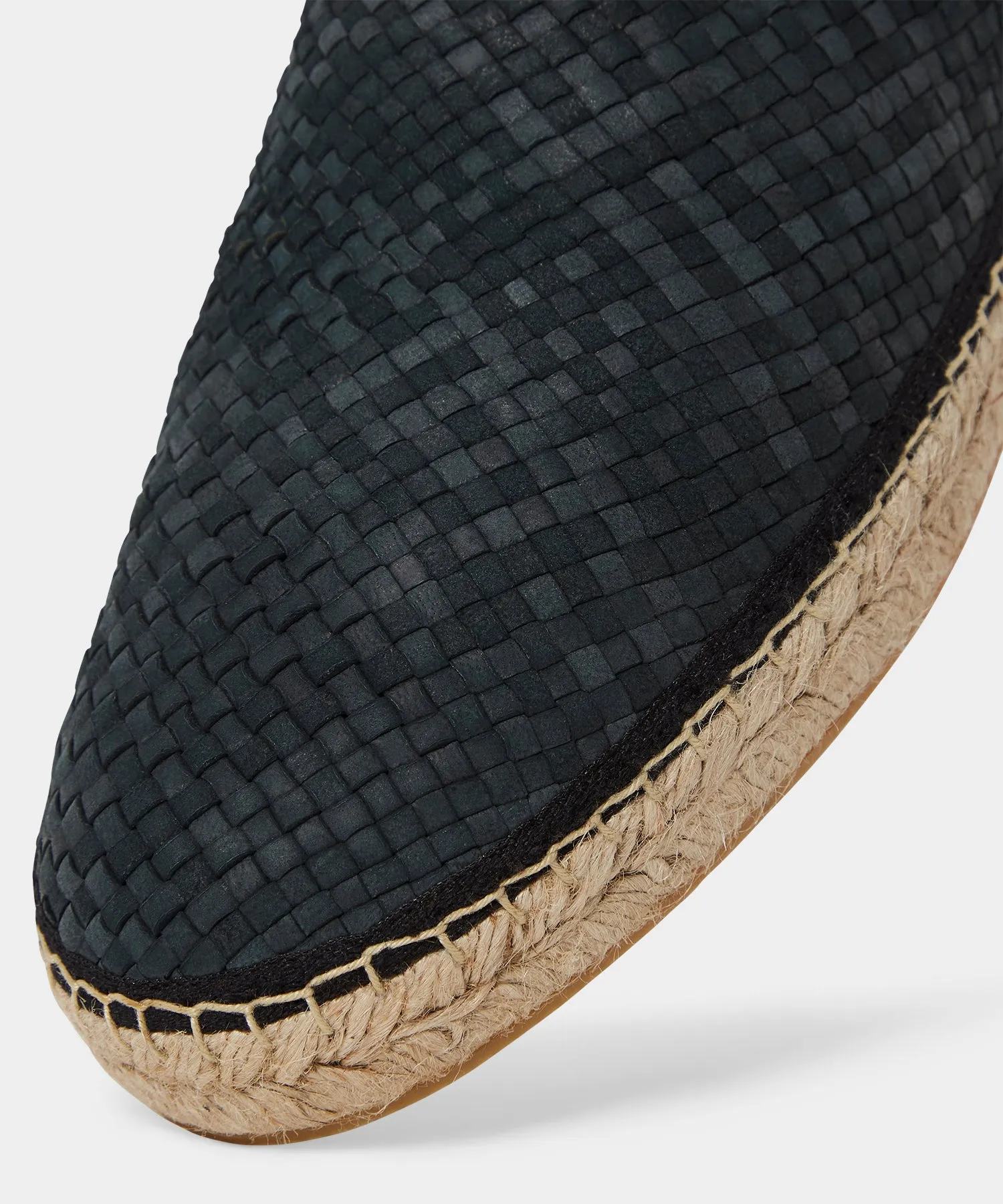 Woven Leather Espadrille Mule sold by Todd Snyder product image thumbnail 4