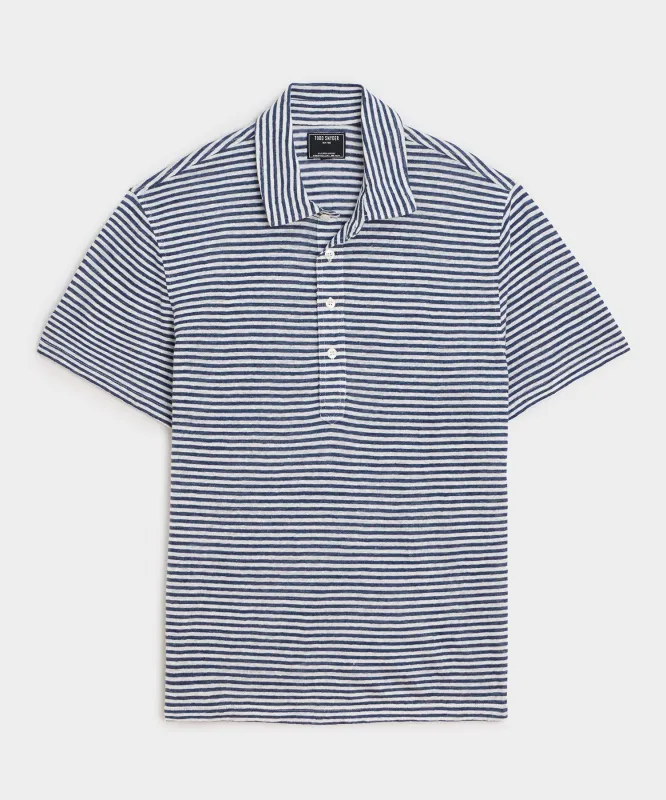 Linen Polo made by Todd Snyder