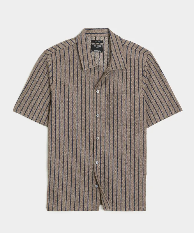 Linen-Cotton Polo sold by Todd Snyder