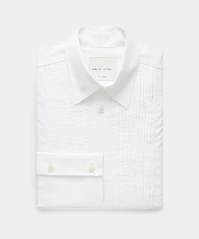 Armando Cabral Pleat Bib Tuxedo Shirt sold by Todd Snyder