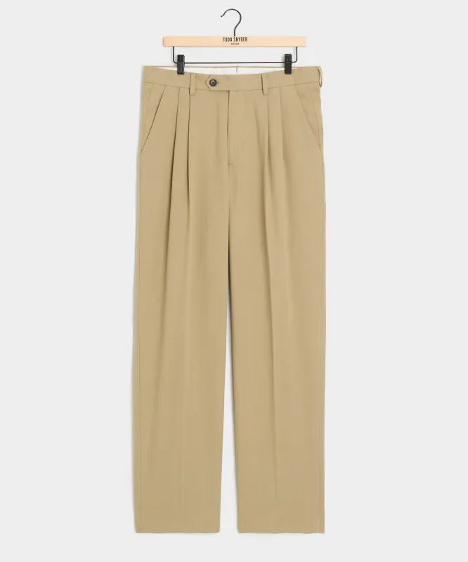 Italian Cotton Crepe Wythe Trouser made by Todd Snyder